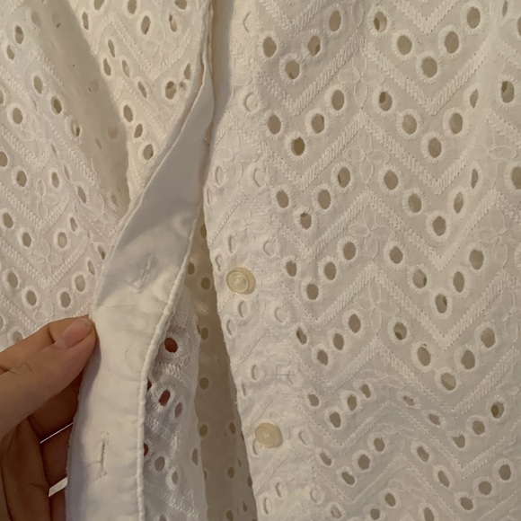 JCP Sleeveless eyelet blouse - Picture 4 of 6